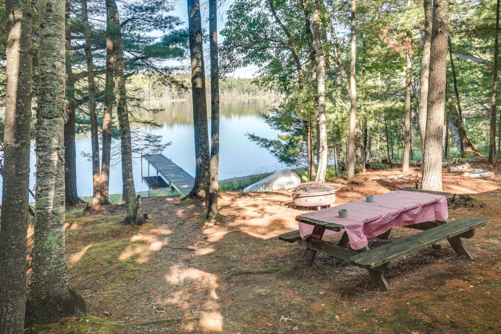 Serene Woodruff Cottage Lakefront Access! Dış mekan fotoğraf